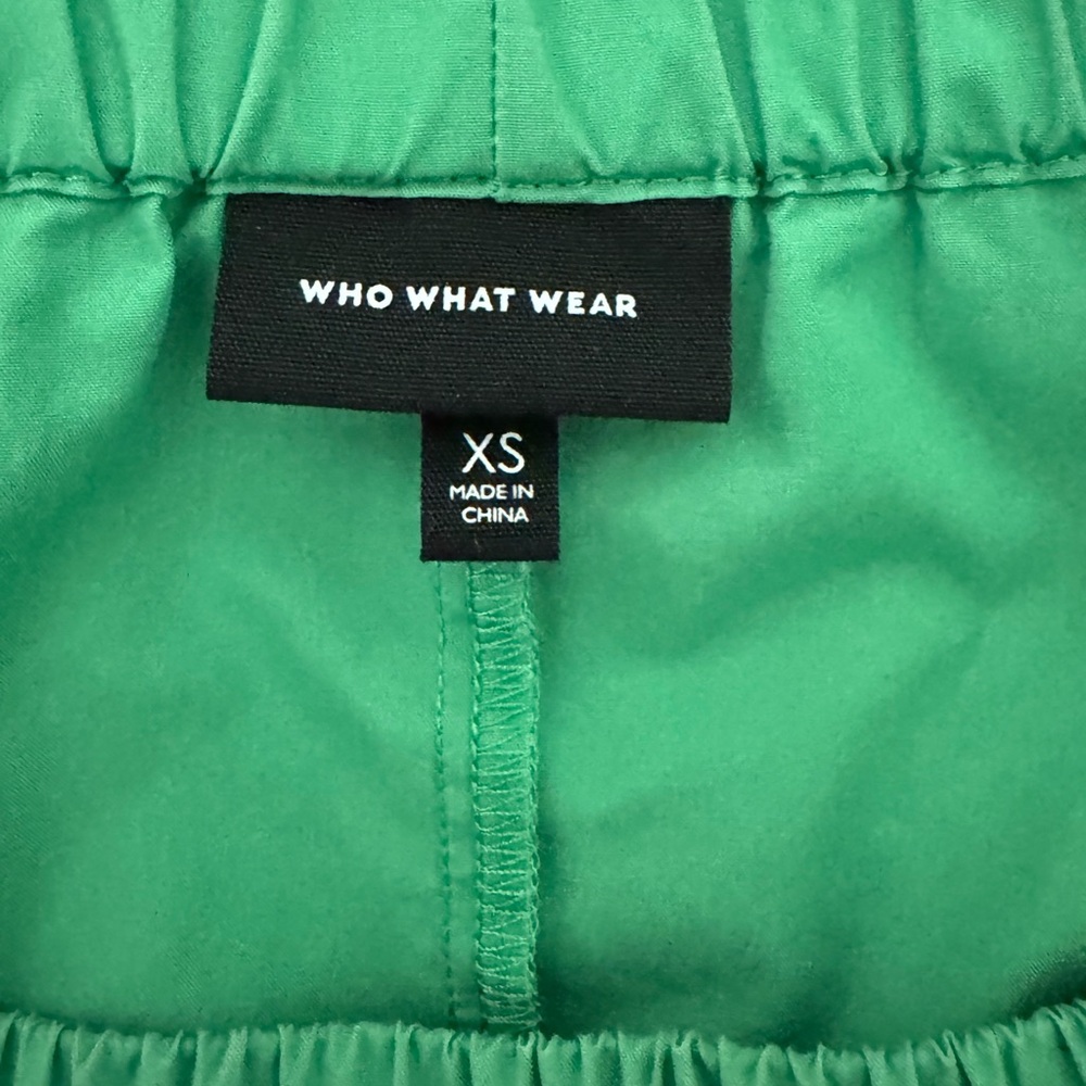 Who What Wear Women’s Enchanted Emerald Green Off the Shoulder Midi Dress XS - Picture 7 of 9